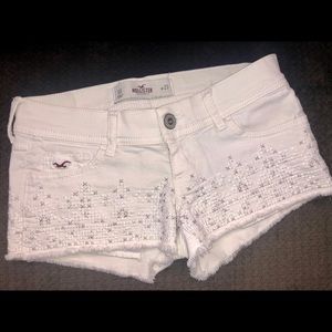 White Hollister Shorts